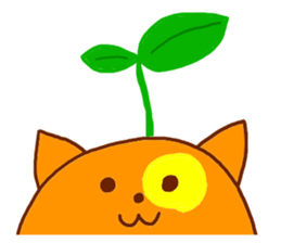 Cute Cat(YURU) sticker #7318813