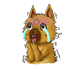 Lin puppy (EN) sticker #7318878