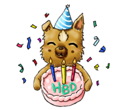 Lin puppy (EN) sticker #7318887