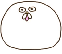 White that fellow and cat and dog sticker #7319363