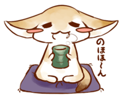 fennec-san sticker #7319384