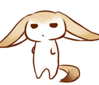 fennec-san sticker #7319399