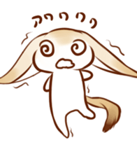 fennec-san sticker #7319403