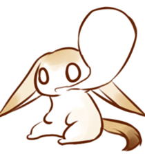 fennec-san sticker #7319406