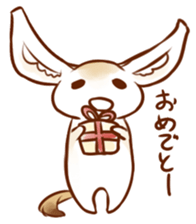 fennec-san sticker #7319407