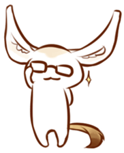 fennec-san sticker #7319412