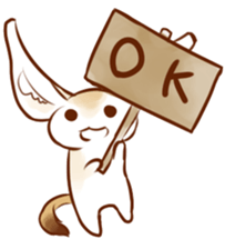 fennec-san sticker #7319414