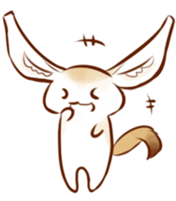 fennec-san sticker #7319420