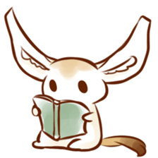 fennec-san sticker #7319421