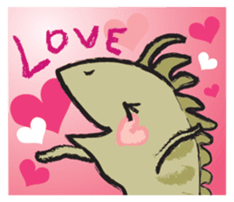 Secret society IGUANA sticker #7319465