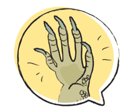 Secret society IGUANA sticker #7319499