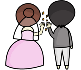 Haa-nee Wedding Series 1 sticker #7319755