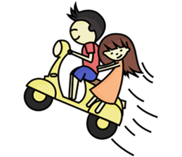 Haa-nee Wedding Series 1 sticker #7319772