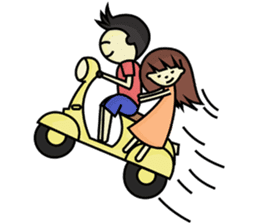 Haa-nee Wedding Series 1 sticker #7319772