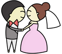 Haa-nee Wedding Series 1 sticker #7319780