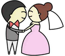 Haa-nee Wedding Series 1 sticker #7319780