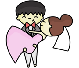 Haa-nee Wedding Series 1 sticker #7319782