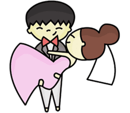 Haa-nee Wedding Series 1 sticker #7319782