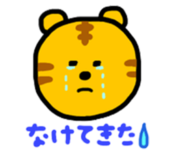 Tiger and Raccoon. sticker #7320155