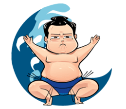 Gonishiki: Sumo by Internship Japan sticker #7320264