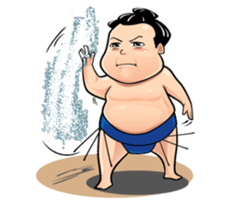 Gonishiki: Sumo by Internship Japan sticker #7320265