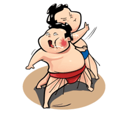 Gonishiki: Sumo by Internship Japan sticker #7320269