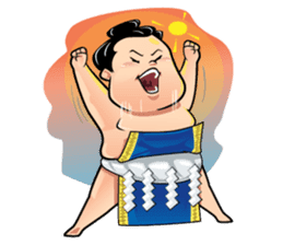 Gonishiki: Sumo by Internship Japan sticker #7320271