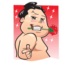 Gonishiki: Sumo by Internship Japan sticker #7320272