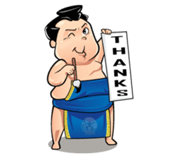 Gonishiki: Sumo by Internship Japan sticker #7320277