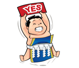Gonishiki: Sumo by Internship Japan sticker #7320279