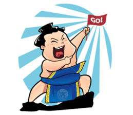 Gonishiki: Sumo by Internship Japan sticker #7320285