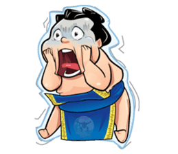 Gonishiki: Sumo by Internship Japan sticker #7320286