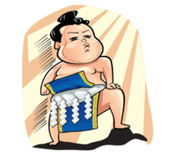Gonishiki: Sumo by Internship Japan sticker #7320289