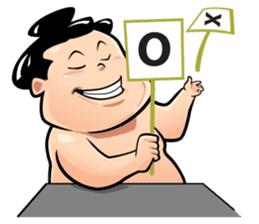Gonishiki: Sumo by Internship Japan sticker #7320293