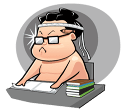 Gonishiki: Sumo by Internship Japan sticker #7320295