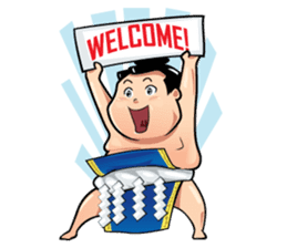 Gonishiki: Sumo by Internship Japan sticker #7320299