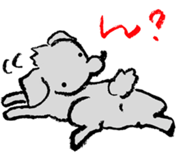 Rock the short-haired poodle 2 sticker #7320350