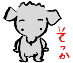 Rock the short-haired poodle 2 sticker #7320353