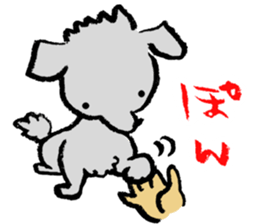 Rock the short-haired poodle 2 sticker #7320381