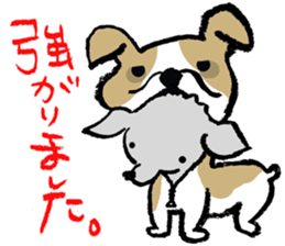 Rock the short-haired poodle 2 sticker #7320383