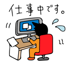 Mr. Orange Man sticker #7320682