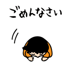 Mr. Orange Man sticker #7320693