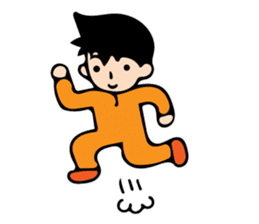 Mr. Orange Man sticker #7320700