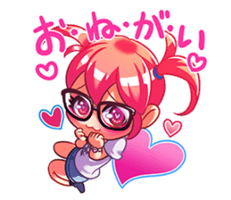 Yui-Yui & the Gang Road: Joker Gals sticker #7321144