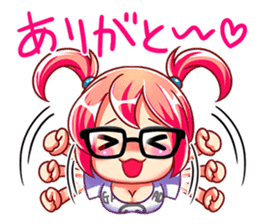 Yui-Yui & the Gang Road: Joker Gals sticker #7321146