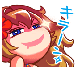 Yui-Yui & the Gang Road: Joker Gals sticker #7321156