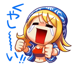 Yui-Yui & the Gang Road: Joker Gals sticker #7321159