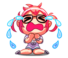 Yui-Yui & the Gang Road: Joker Gals sticker #7321163