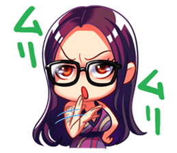 Yui-Yui & the Gang Road: Joker Gals sticker #7321166