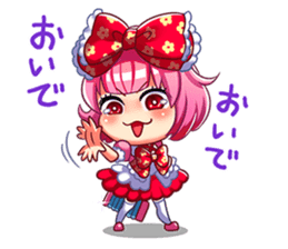 Yui-Yui & the Gang Road: Joker Gals sticker #7321175